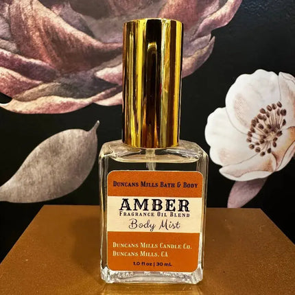 Amber Body Mist Eau de Toilette - Duncans Mills Candle Co.