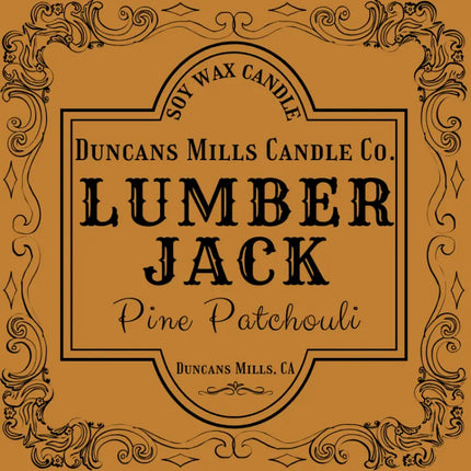 Lumberjack Soy Wax Candle | Pine Patchouli - Duncans Mills Candle Co.