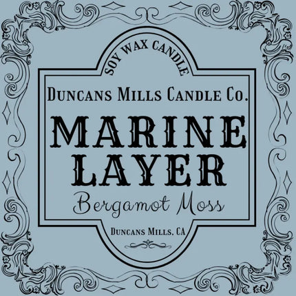 Marine Layer Soy Wax Candle | Bergamot Moss - Duncans Mills Candle Co.