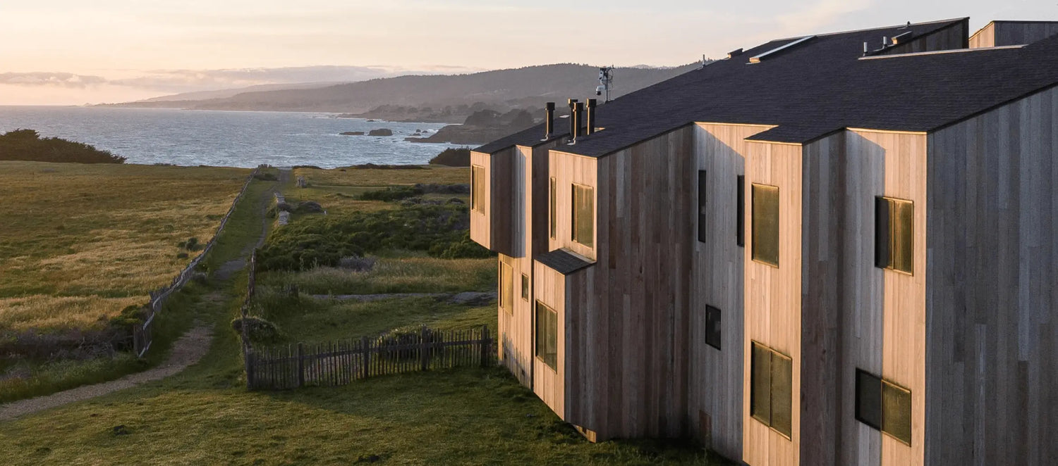 Sea Ranch candle collection inspired by the Northern California coastal community with cypress, sage and sea air by Duncans Mills Candle Co.