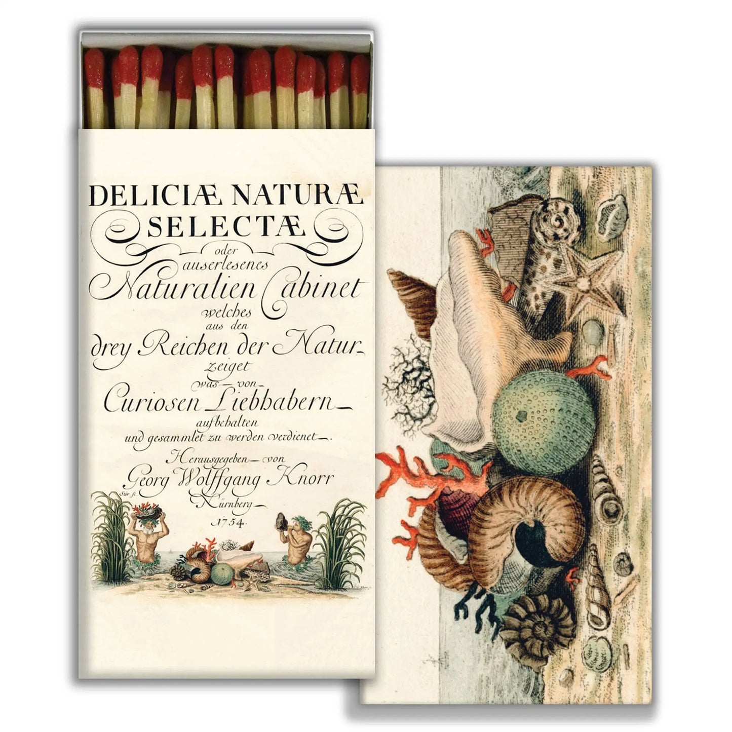 Matches - Shells 1775 - Red HomArt