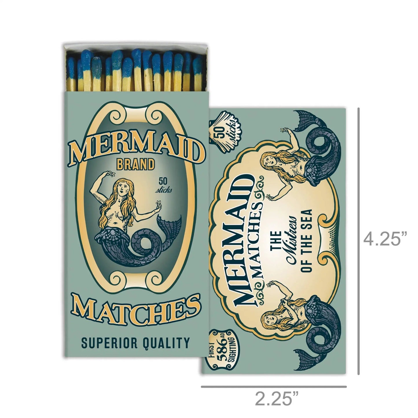 Matches - Mermaid Brand - Duncans Mills Candle Co.
