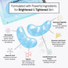 Formulated with Powerful Ingredients for Brightened & Tightened Skin of the Blue Under Eye Treatment Gels