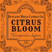 Citrus Bloom Soy Wax Candle | Tangerine Agave
