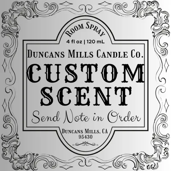 Custom Room Spray Label