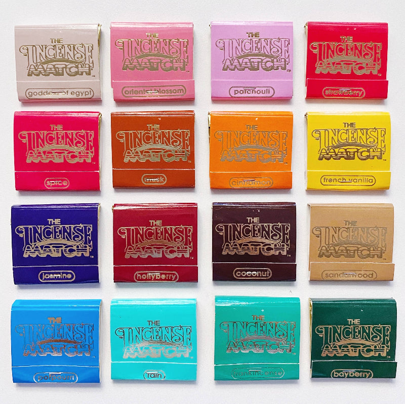 Assorted Flavors of Incense Matches