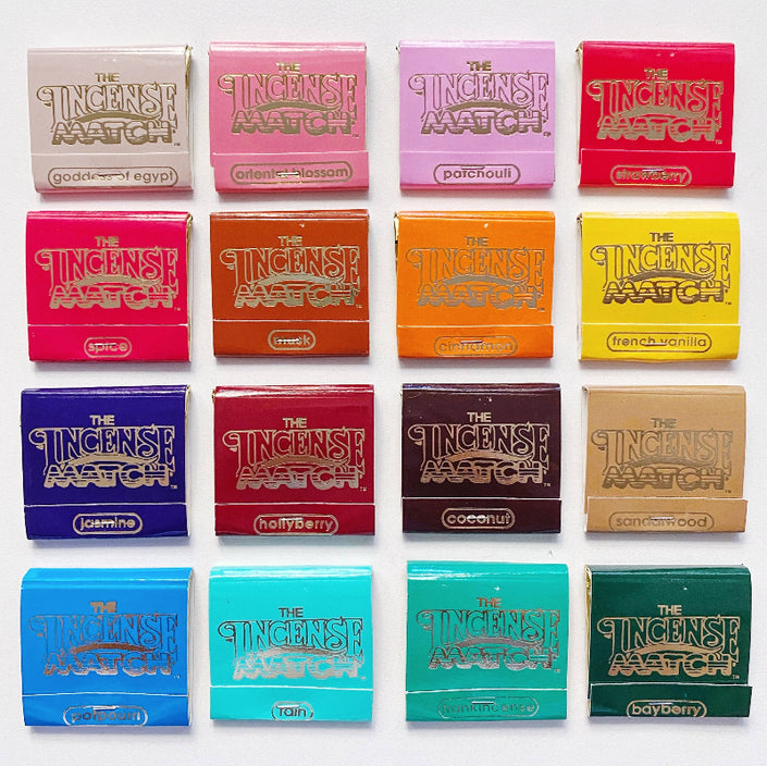 Assorted Flavors of Incense Matches