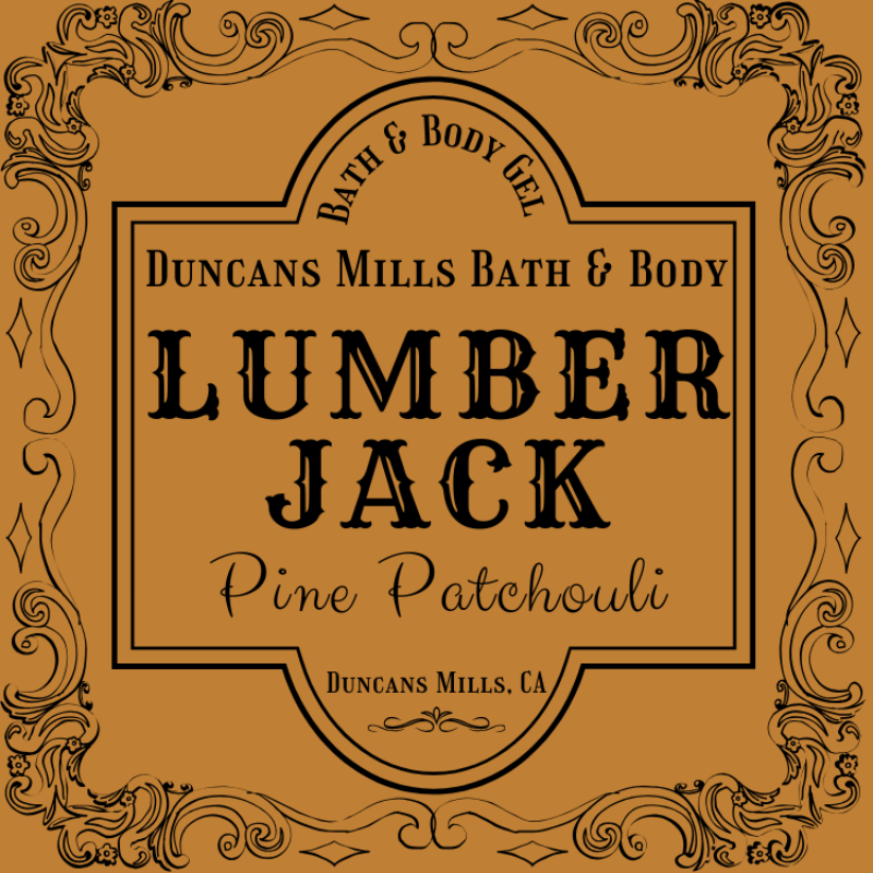 Bath Gel ~ Lumberjack ~ Pine & Patchouli