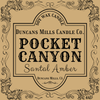 Pocket Canyon Soy Wax Candle | Santal Amber - Duncans Mills Candle Co.