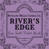 River's Edge Soy Wax Candle | Sea Salt Violet Musk - Duncans Mills Candle Co.