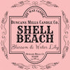 Shell Beach Soy Wax Candle | Blossom & Water Lily