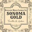 Sonoma Gold Body Frosting Label with decorative border