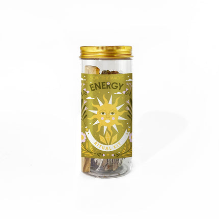 Ritual Kit ~ Energy with Aventurine, Palo Santo + Sage