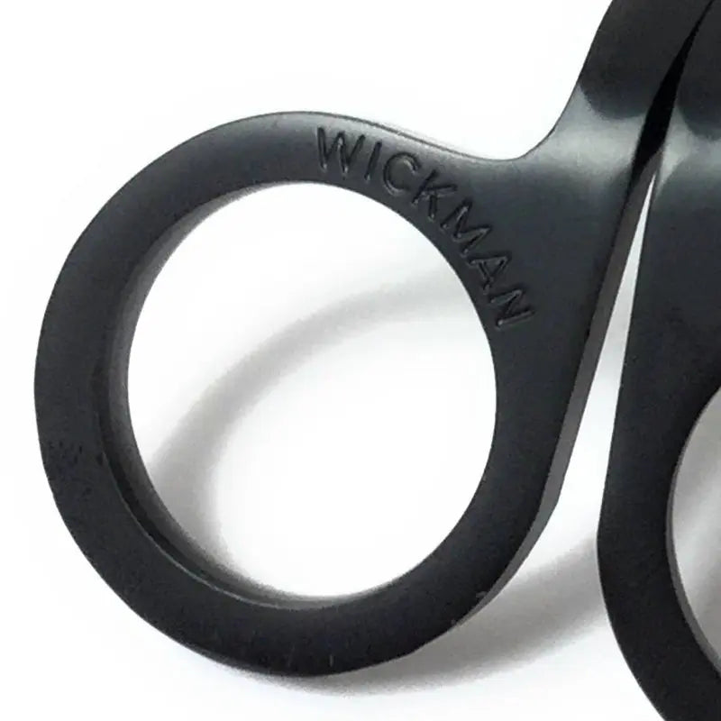 Matte black wick trimmer for soy candles, gift boxed by Duncans Mills Candle Co.