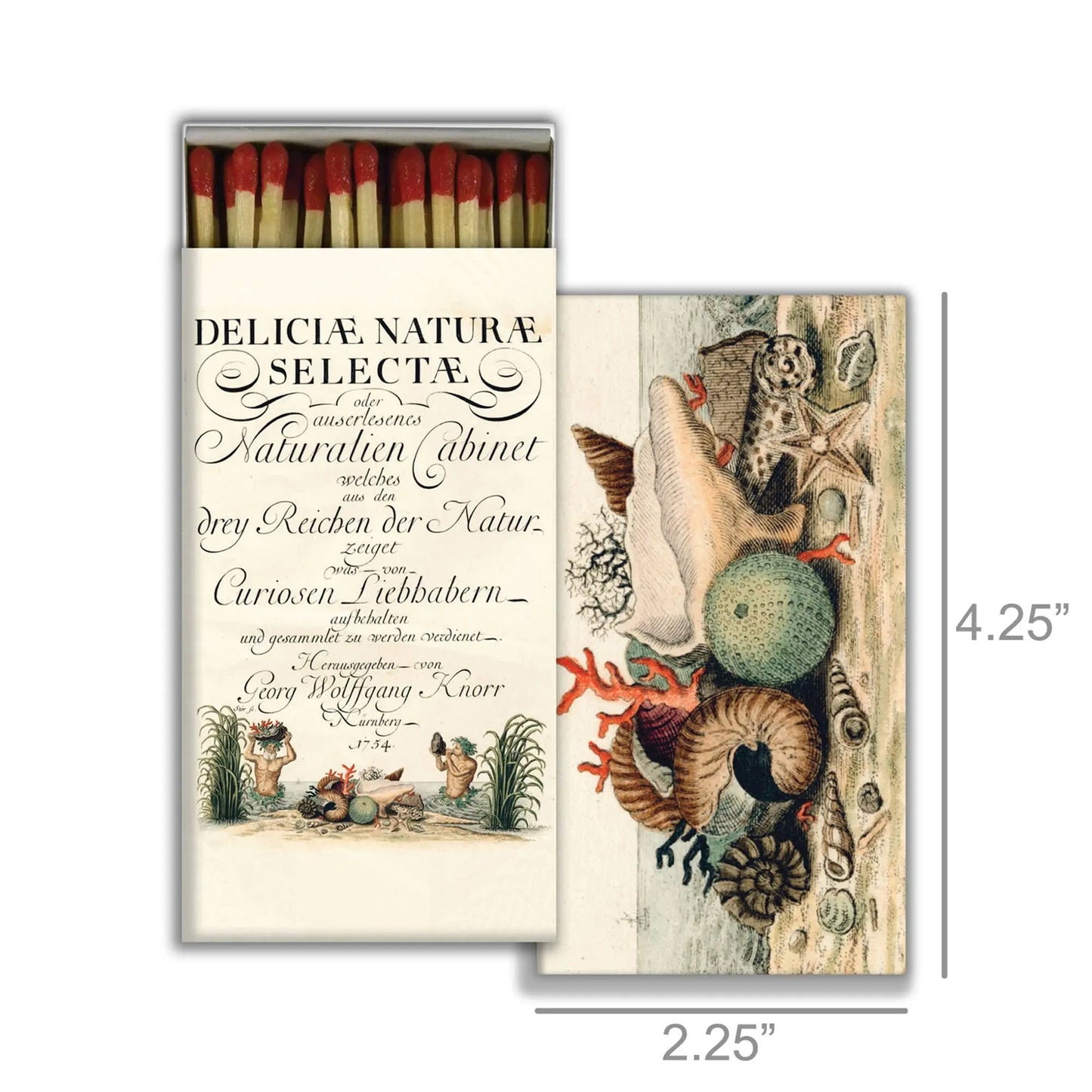 Matches - Shells 1775 - Red HomArt
