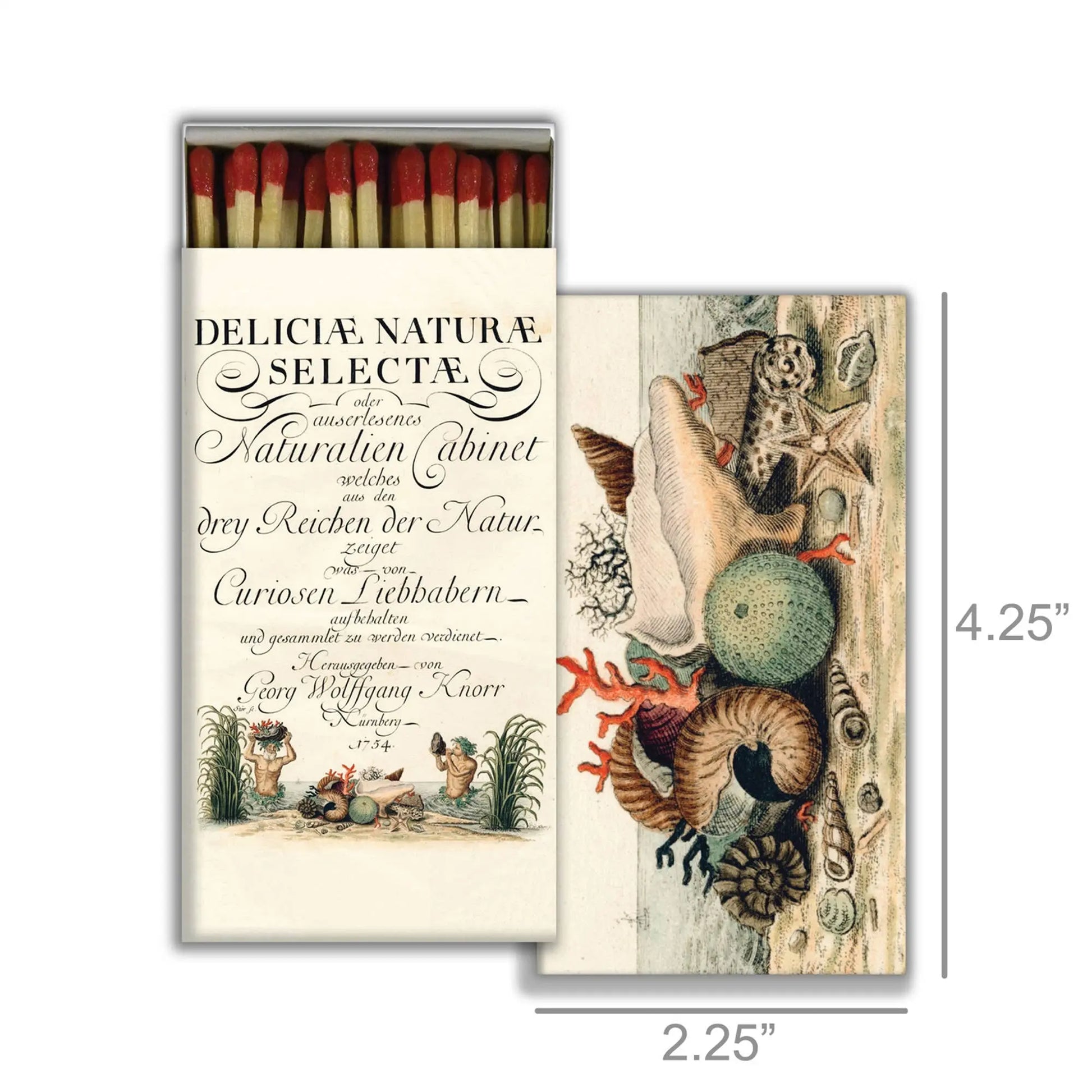 Matches - Shells 1775 - Red HomArt